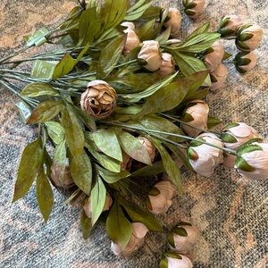 Micheals Viral Peonies Tan (dusty rose/pinkish) 10 Stems